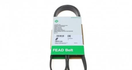 Ремінь генератора поліклиновий INA FB 6PK1245