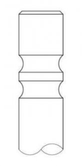 Клапан EX Dacia/Renault 1.0-1.3 89- INTERVALVES 1399009