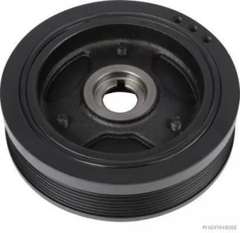 Шків колінчастого валу (кількість ребер: 7) HYUNDAI H-1, H-1 / STAREX, H-1 CARGO, H-1 TRAVEL, H100, H350, PORTER, KIA BONGO, K2500, SORENTO I 2.5D 07.01- HERTH+BUSS JAKOPARTS J1090305