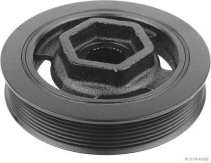 Шків колінчастого валу (кількість ребер: 7) HONDA ACCORD VIII, CR-V III 2.0/2.2D/2.4 06.06- HERTH+BUSS JAKOPARTS J1094004