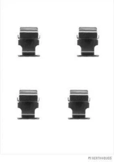 Монтажний к-кт гальмівних колодок JAKOPARTS J3665013