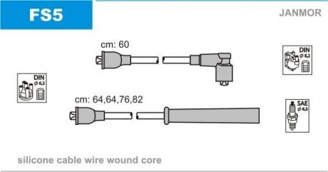 Провода запалення Janmor FS5