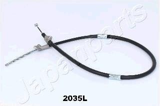 Трос ручного тормоза RECZ. TOYOTA T. PREVIA 00-06 LE JAPANPARTS BC2035L