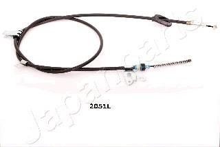 Трос ручного тормоза TOYOTA T. COROLLA VERSO 04-09 LE JAPANPARTS BC2051L