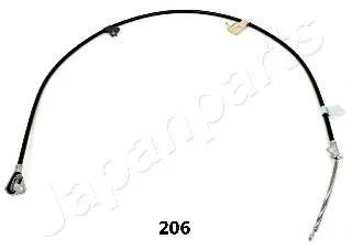 Трос, паркувальна гальмівна система JAPANPARTS BC206