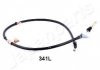 MAZDA Трос ручн.тормоза лев.323 89- JAPANPARTS BC341L (фото 1)
