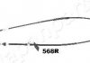 Трос ручного гальма MITSUBISHI T. L200 2,5 TD 4WD 01-07 PR JAPANPARTS BC568R (фото 1)