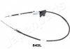 SUZUKI Трос ручн.тормоза лев.Grand Vitara 05- JAPANPARTS BC842L (фото 1)