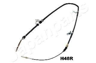 Трос ручного тормоза RECZ. HYUNDAI T. H100 2,4 93-00 PR JAPANPARTS BCH48R