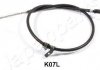 Трос стояночного гальма JAPANPARTS BCK07L (фото 1)
