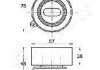 Натяжний ролик CARINA E/COROLLA 1,6 92- JAPANPARTS BE226 (фото 2)