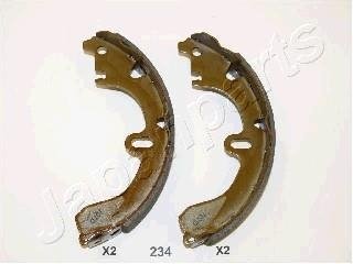 Гальмівні колодки (набір) JAPANPARTS GF234AF