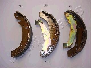 Тормозные колодки.) JAPANPARTS GFK08AF