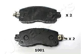 Гальмівні колодки передн.LEAF 10- JAPANPARTS PA1001AF