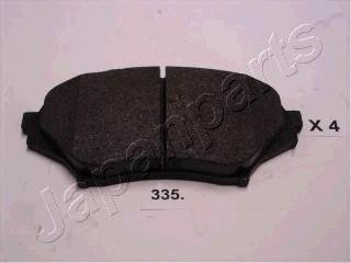 Тормозные колодки, дисковый тормоз (набор) JAPANPARTS PA335AF