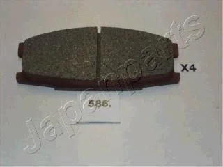 Тормозные колодки, дисковый тормоз (набор) JAPANPARTS PA586AF