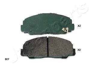 Тормозные колодки, дисковый тормоз (набор) JAPANPARTS PA607AF
