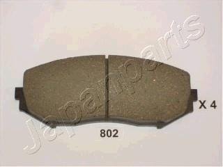 Гальмівні колодки передн.Grand Vitara 1.6/2.0 05- JAPANPARTS PA802AF