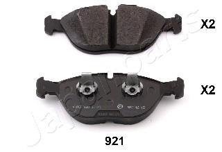 Гальмівні колодки перед.Crossfire, DB 4,3/5,5 W202/210 AMG 97- JAPANPARTS PA921AF