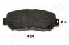Фото 1 - комплект гальмівних колодок JAPANPARTS PA924AF Комплект гальмівних колодок JAPANPARTS PA924AF (фото 1)