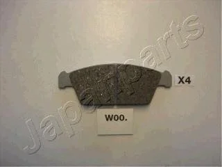 Гальмівні колодки, дискове гальмо (набір) JAPANPARTS PAW00AF