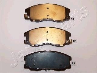 Гальмівні колодки передн.Captiva,Opel Antara JAPANPARTS PAW10AF