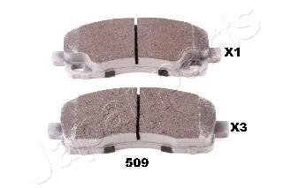 Тормозные колодки MITSUBISHI T. CANTER 04.06- JAPANPARTS PP509AF
