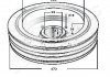 Шкив коленчатого вала JAPANPARTS PU500 (фото 4)