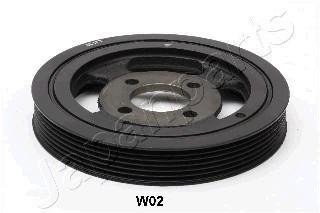 Шків колінчастого валу JAPANPARTS PUW02