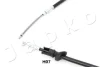 Трос стоянкового гальма (L=1493/1295) Accent 00- JAPKO 131H07 (фото 2)