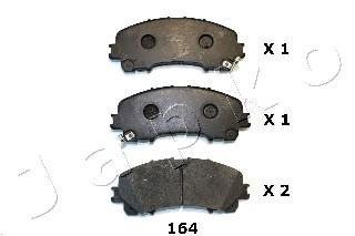 Гальмівні колодки (набір) JAPKO 50164