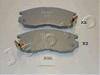 Гальмівні колодки, дискове гальмо (набір) JAPKO 50530