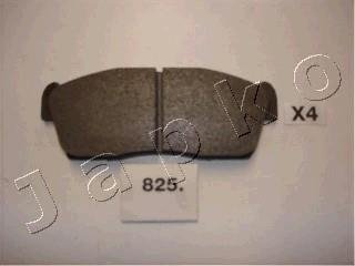 Тормозные колодки, дисковый тормоз (набор) JAPKO 50825