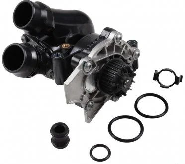 Водяная помпа с корпусом + термостат (QUINTON HAZELL) JP GROUP 1114511100