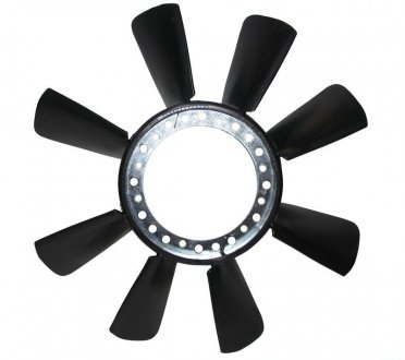 Крильчатка вентилятора радіатора Passat 2,8 -05, AUDI A4/A6/A8 2,4-2,8. JP GROUP 1114900300 (фото 1)
