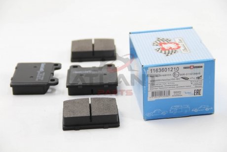 Гальмівні колодки перед. VW T3 -92 (19mm) (Teves) JP GROUP 1163601210