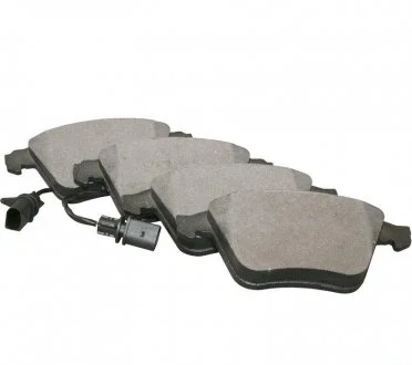 Фото 1 - гальмівні колодки перед. A6/S6 2,5-4,2 97- (з датчик.) JP GROUP 1163602610 Гальмівні колодки перед. A6/S6 2,5-4,2 97- (з датчик.) JP GROUP 1163602610 (фото 1)