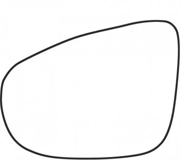 Зеркальное стекло, наружное зеркало JP GROUP 1189304770