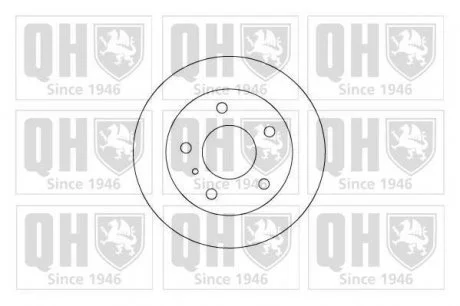 Гальмiвнi диски JP GROUP BDC5173