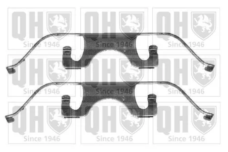 Гальмівні колодки (монтажний набір) (QUINTON HAZELL) JP GROUP BFK887