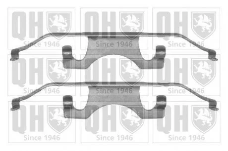 Гальмівні колодки (монтажний набір) (QUINTON HAZELL) JP GROUP BFK896