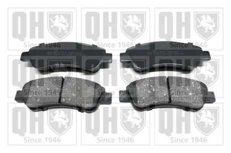 Гальмівні колодки, дискове гальмо (набір) (QUINTON HAZELL) JP GROUP BP1574