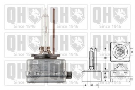 Автолампа D1S 85V 35W PK32d-2 JP GROUP QBL402G