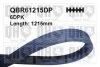Поліклиновий ремінь (QUINTON HAZELL) JP GROUP QBR61215DP (фото 1)