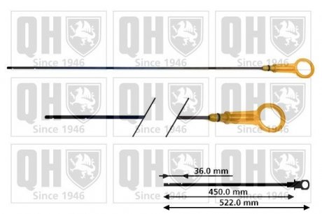 Щуп масляний (QUINTON HAZELL) JP GROUP QOD131