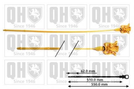 Щуп масляний (QUINTON HAZELL) JP GROUP QOD135