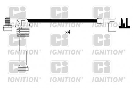 Комплект проводiв запалювання JP GROUP XC1120