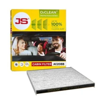 Фільтр повітряний кондиціонера (салона) JS ASAKASHI AC0208B