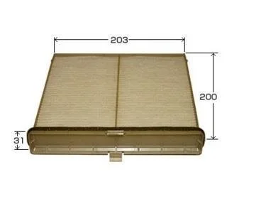 Фільтр повітряний кондиціонера (салону) JS ASAKASHI AC408J