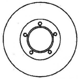 Диски гальмівні Jurid 561301JC